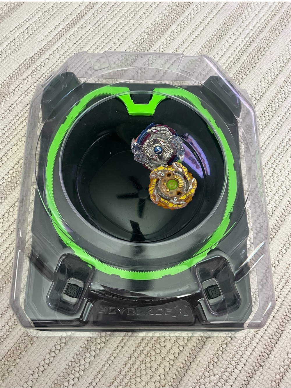 Black Green Beyblade X Xtreme Stadium Arena Beystadium Hasbro/Takara Tomy LOT